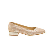 Pantofi Eleganti Dama din piele Naturala,Carin,aurii